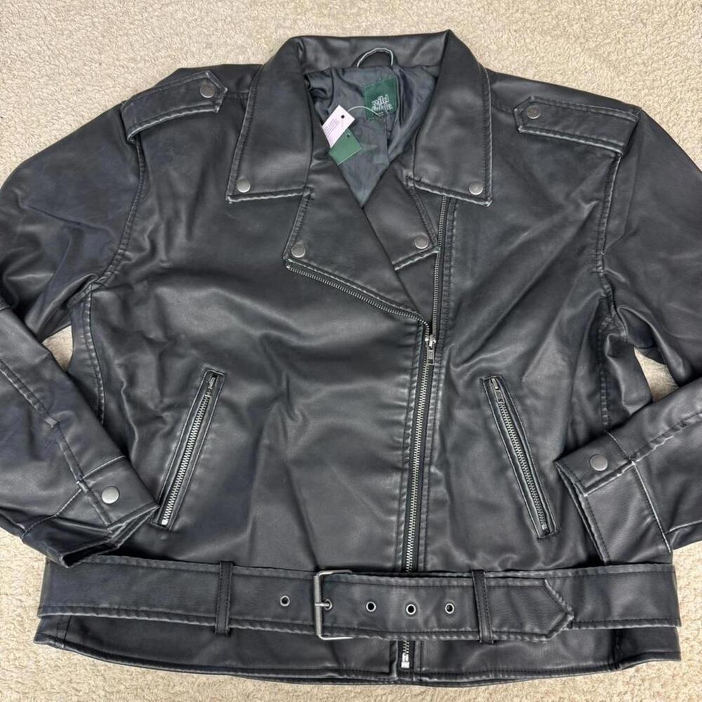 Wild Fable Black Bomber Jacket